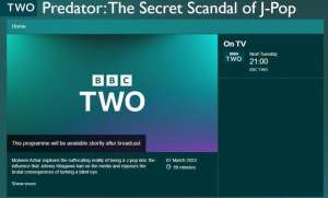 杰尼斯丑闻-日娱地震 BBC 3月7日播出杰尼斯丑闻纪录片