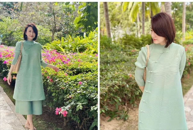 张蕾才是“央视门面”!穿中式旗袍美得清新脱俗,不愧是气质才女