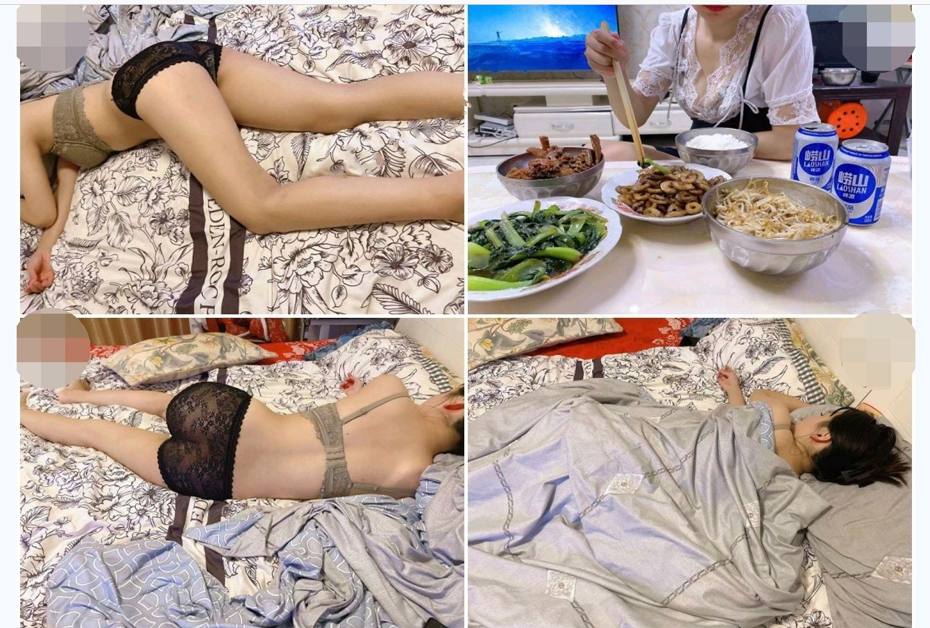 [乱伦精品]喝醉酒的反差婊19岁嫂子从反抗到享受，附生活照 不愧为19岁的漂亮年纪，无毛粉红嫩B