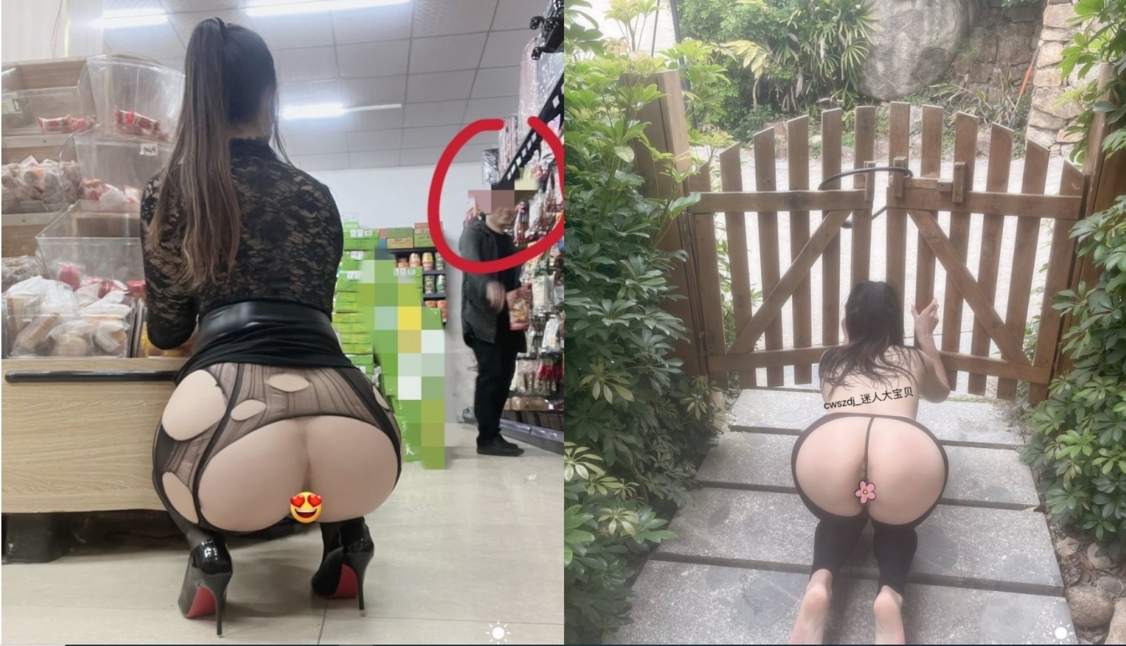 推特爆火极品美臀反差美女【迷人大宝贝】私拍，各种秀臀紫薇喷水超市全裸露出啪啪真的迷人想肏