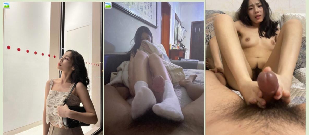 ❤️极品反差婊❤️超高颜值超骚超贱，无套狂艹，白浆都被艹出来了，明明很舒服却摇头喊不要呀！