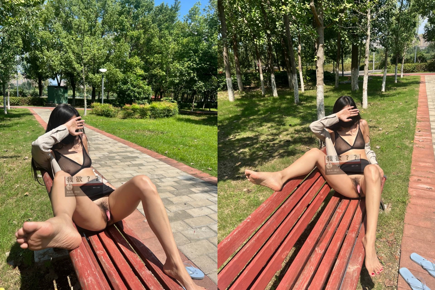 《最新流出❤️露出女神》极品大长腿苗条身材阴钉骚妻，公园超市各种露出放尿丝袜塞逼紫薇，太顶强推