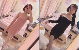 极品娇小身材清爽短发推特网红小美女【玥玥】不雅私拍，道具紫薇被大鸡巴炮友各种输出
