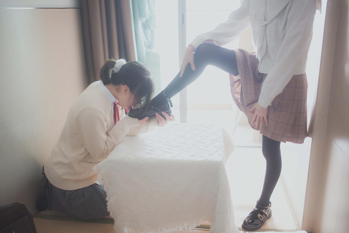 〖柚木〗〖小鸟酱〗多位女神百合系列合集 百合盛宴 特殊的惩罚方式-耻！女女做爱视觉享受