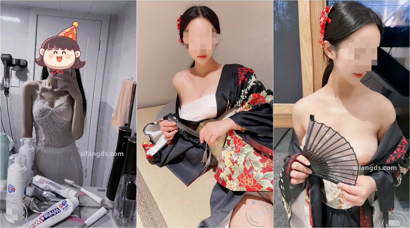 姐弟乱伦❤️ktv强上姐姐 舔逼爆操内射和服姐姐 大长腿高颜值好身材巨乳翘臀看了就硬