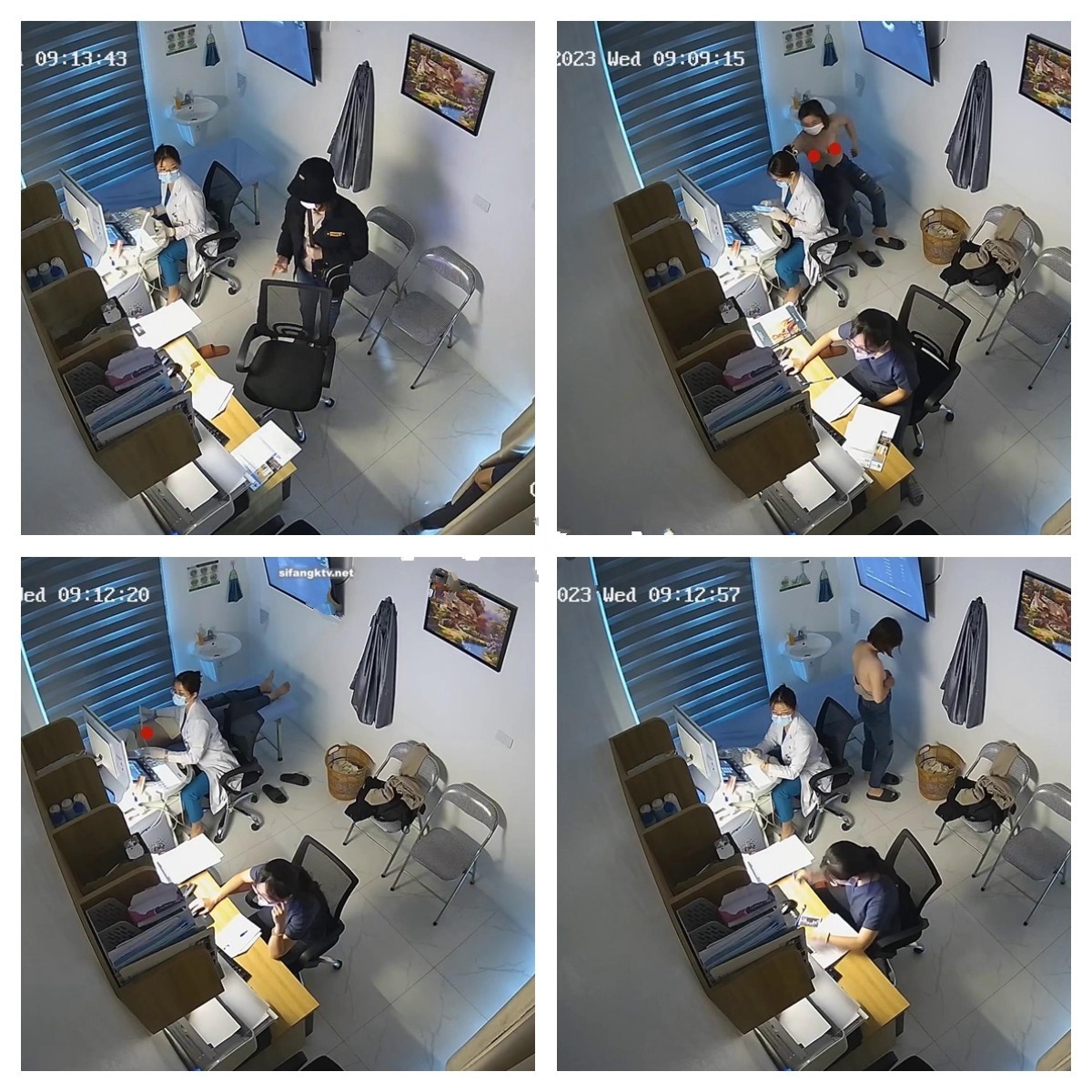 【最新破解摄像头】全网稀缺奉献！猥琐男医生 给女病人仔细检查身体