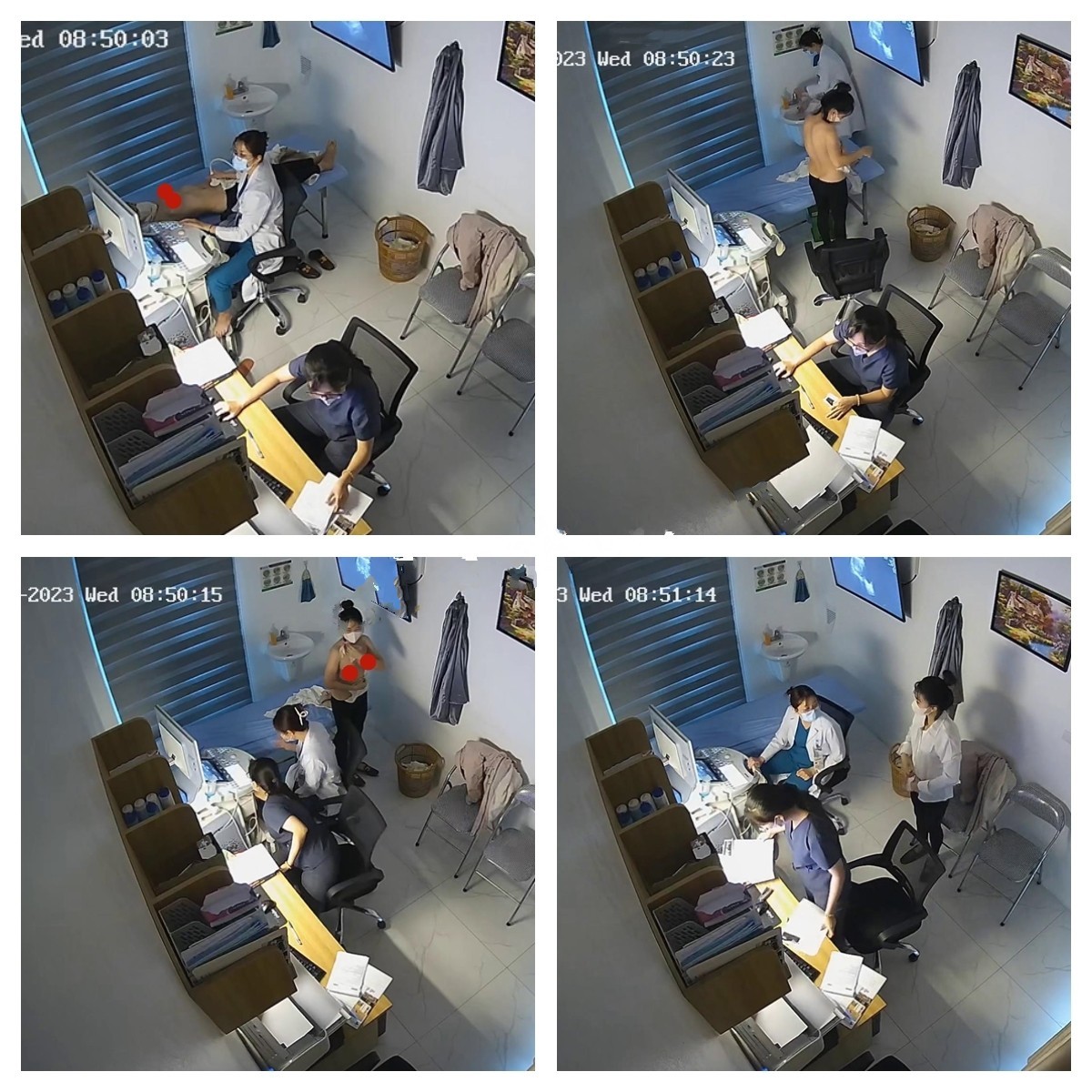 【最新破解摄像头】全网稀缺奉献！猥琐男医生 给女病人仔细检查身体