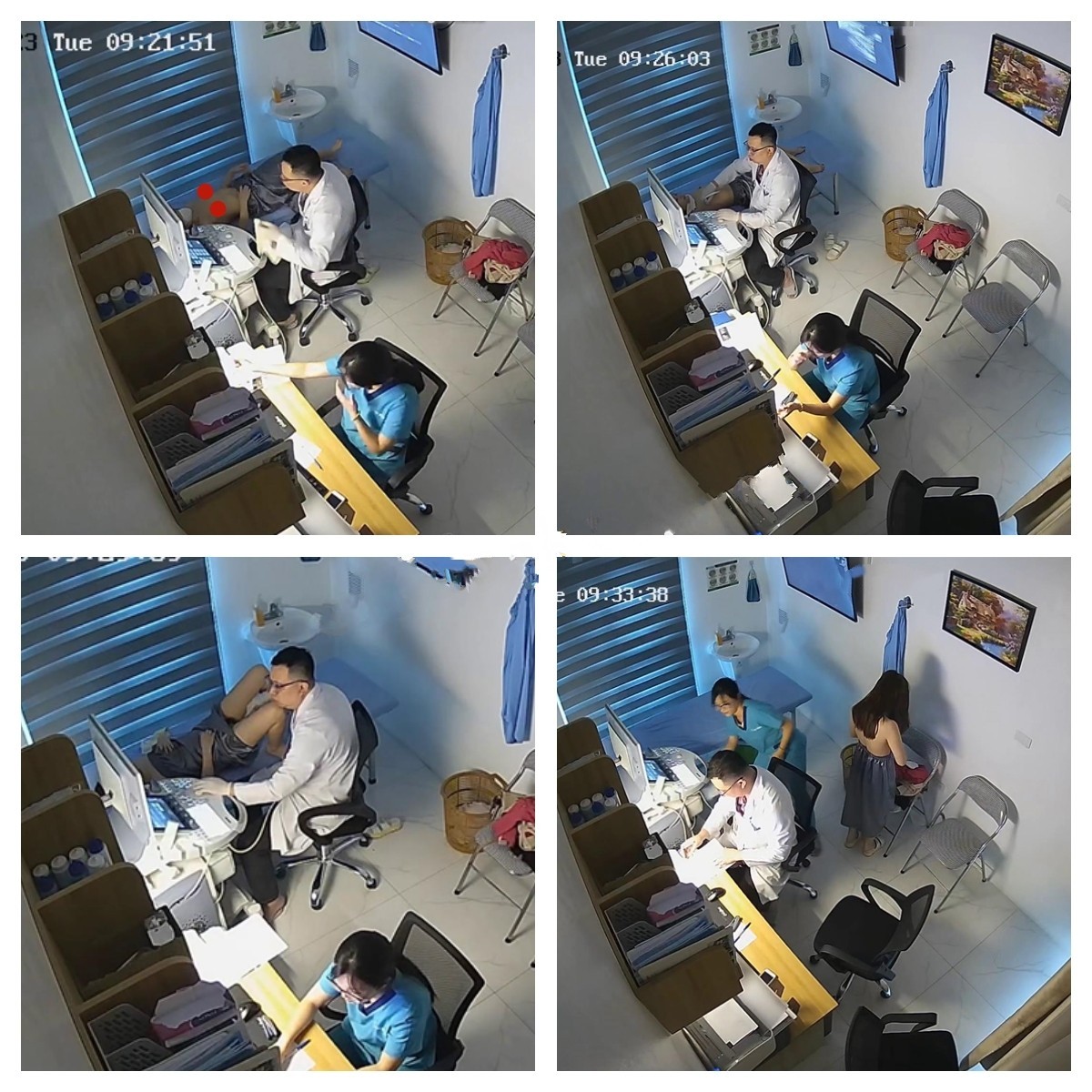 【最新破解摄像头】全网稀缺奉献！猥琐男医生 给女病人仔细检查身体