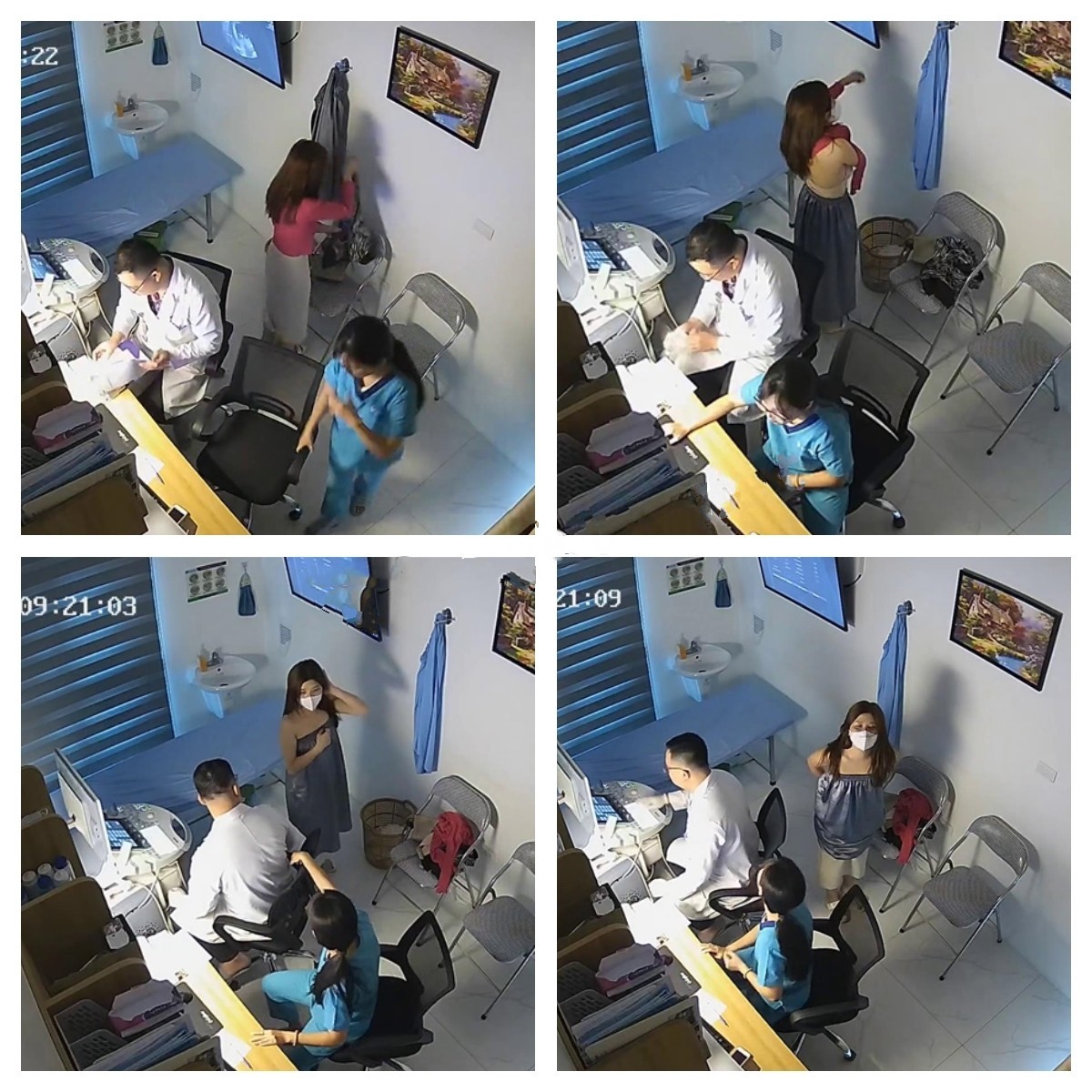 【最新破解摄像头】全网稀缺奉献！猥琐男医生 给女病人仔细检查身体